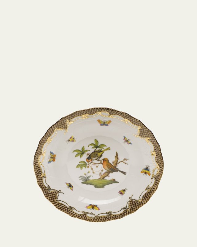 Rothschild Bird Dessert Plate - Motif 10